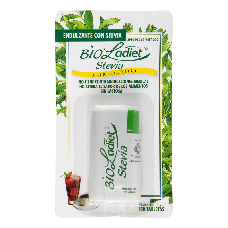 Stevia Bioladiet Dispensador 150 Tabletas La