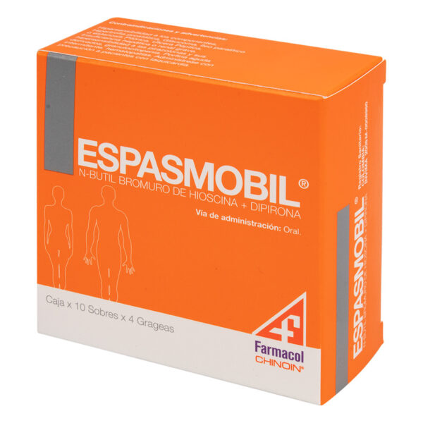 Espasmobil 10 Sobres 4 Tabletas