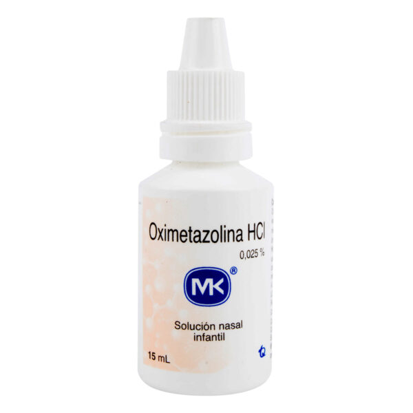 Oximetazolina Nasal 0.025% Solucion 15 Ml Mk