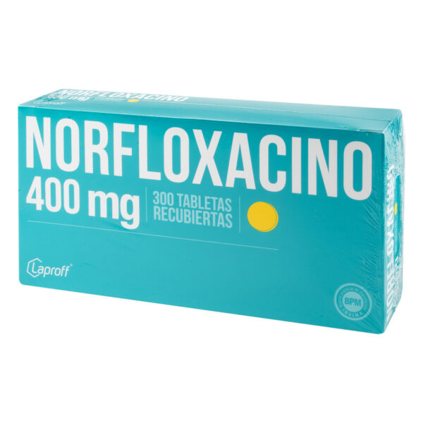 Norfloxacina 400 Mg 300 Tabletas Lp
