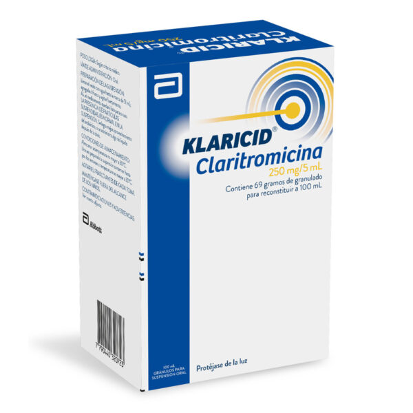 Klaricid 250 Mg/5ml Suspension 100 ml