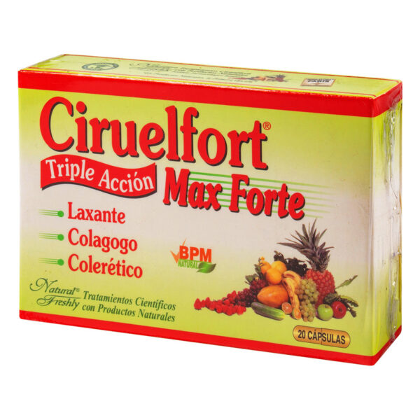 Ciruelfort Max Forte 20 Capsulas Nf