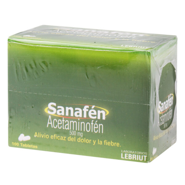 Sanafen 500 Mg 100 Tabletas Lp