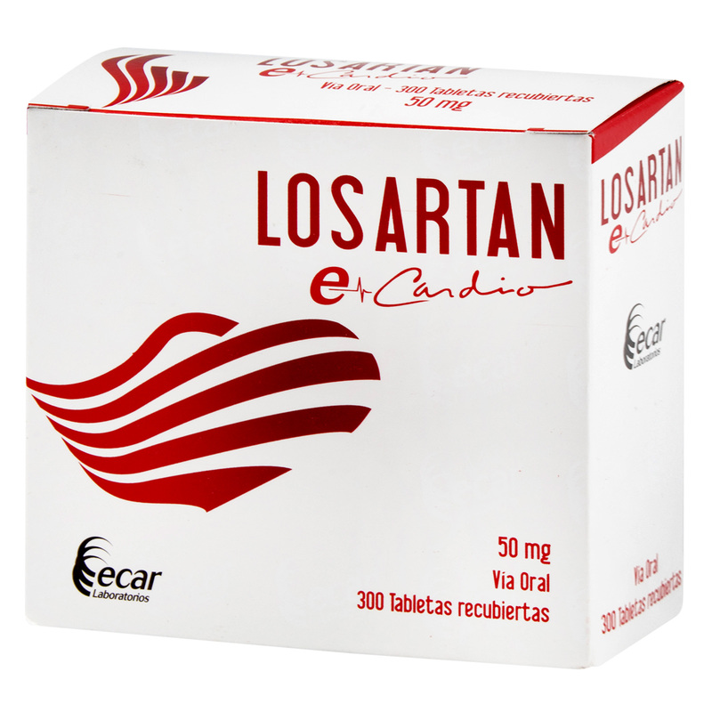 Losartan 50 Mg 300 Tabletas Ec - Farmaprime