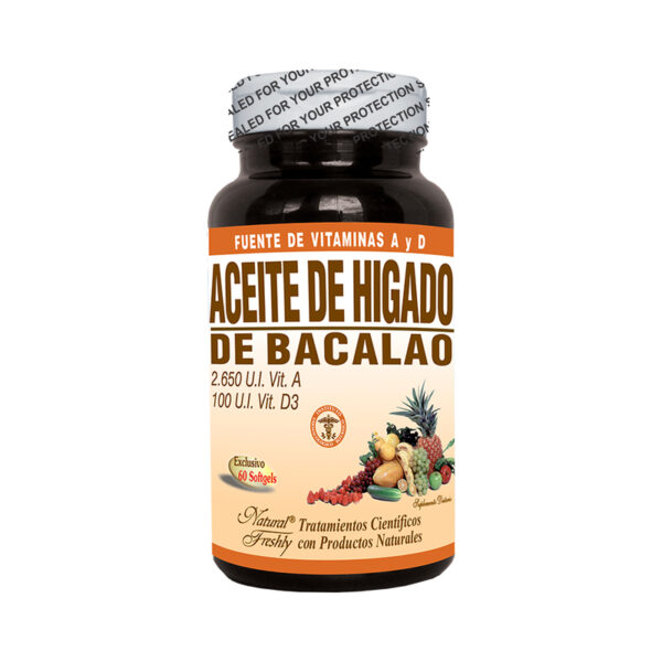 Aceite Higado Bacalao 60 Softgels Nf