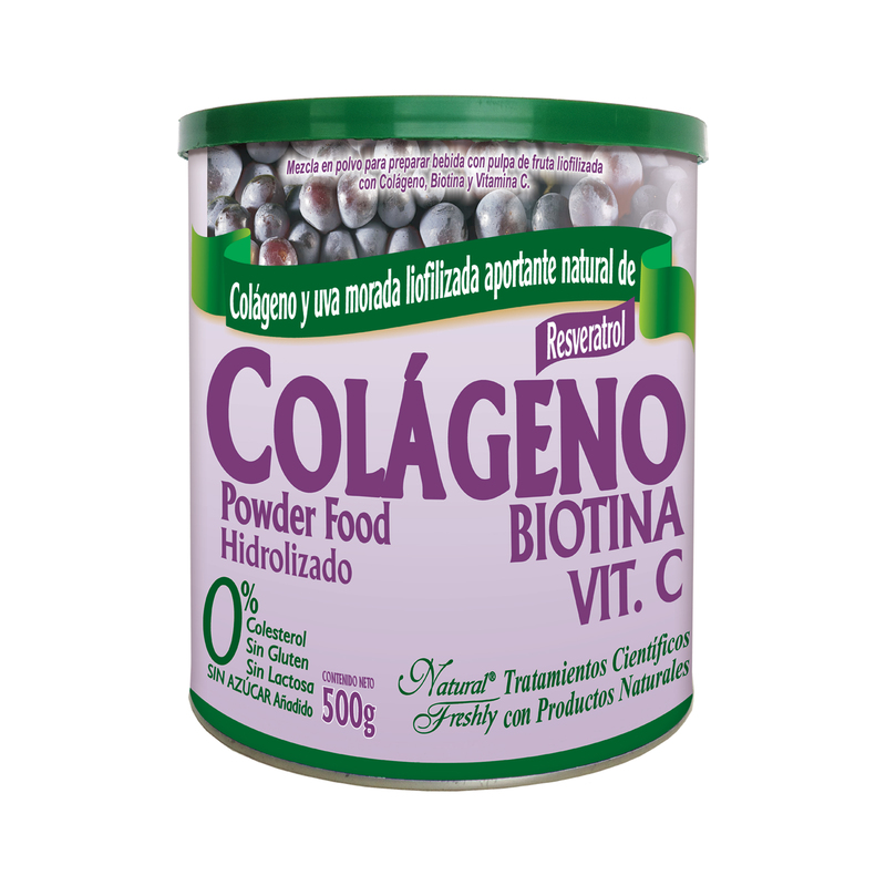 Colageno Con Resveratrol Polvo 500 Gr