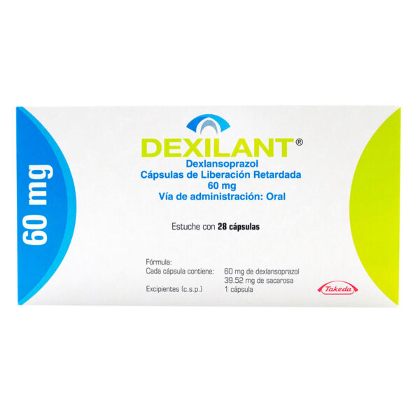 Dexilant 60 Mg 28 Capsulas