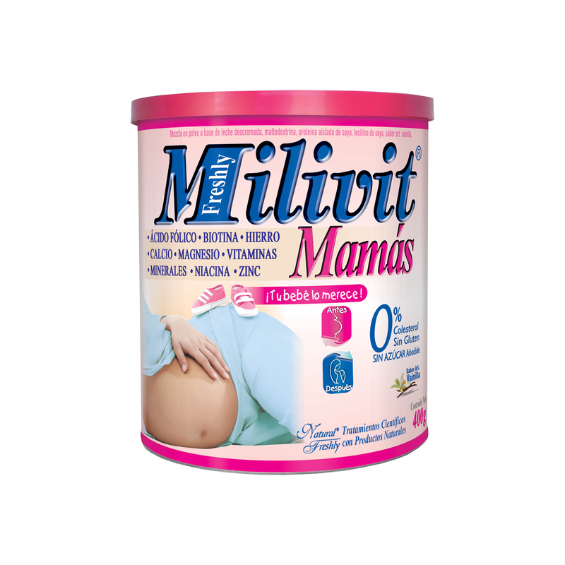 Milivit Mamas 400 Gr Nf + Sonajero