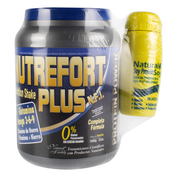 Nutrefort Plus Vainilla 1000 Gr + Botilito