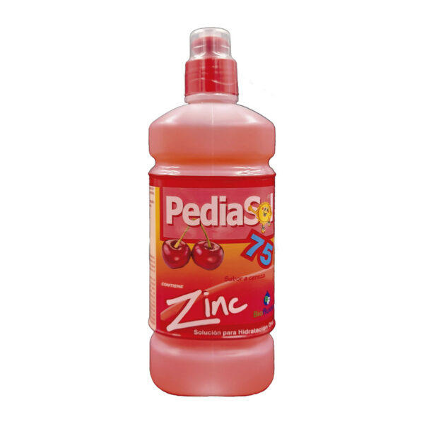 Pediasol Zinc 75 Cereza 500 Ml