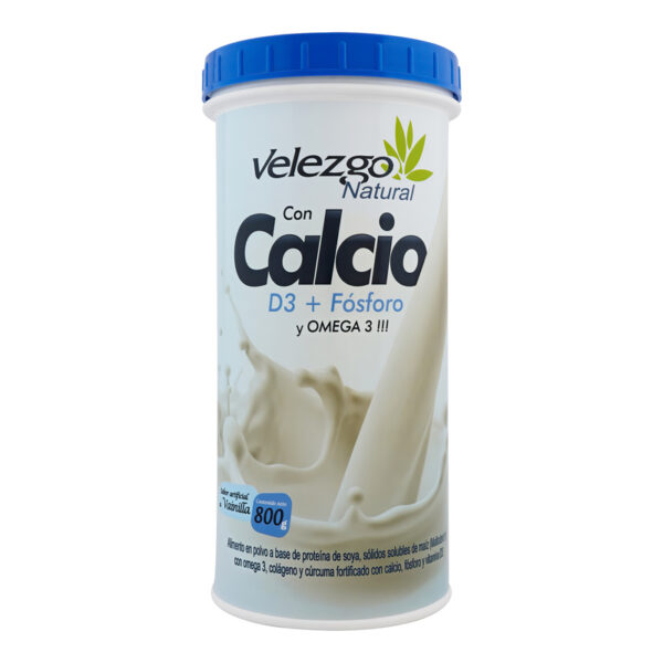Calcio D3 + Fosforo Vainilla Polvo 800 Gr