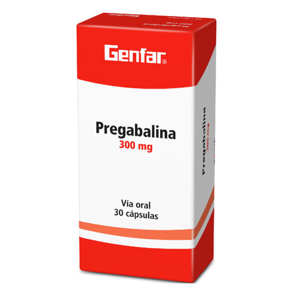 Pregabalina 300 Mg 30 Tabletas Gf