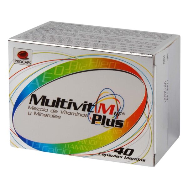 Multivit M Nf Plus 40 Capsulas