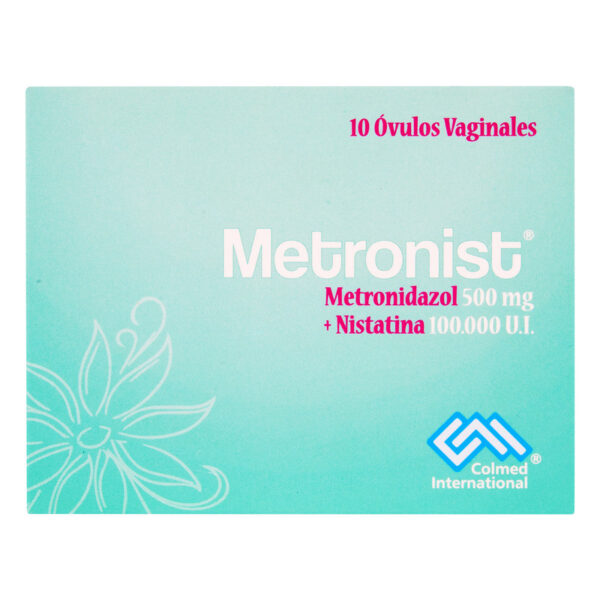 Metronist Metronidazol+Nistatina 10 Ovulos