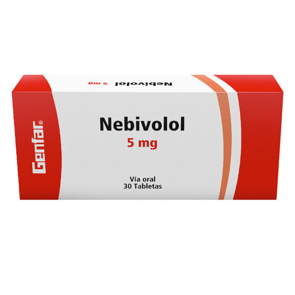 Nebivolol 5 Mg 30 Tabletas Gf