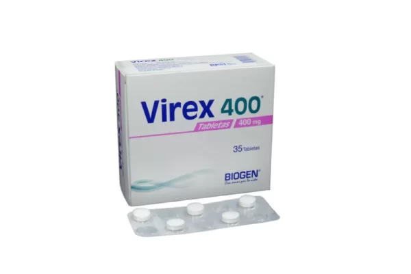Virex 400 Mg 35 Tabletas