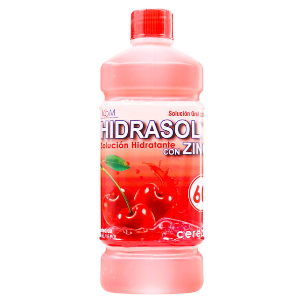 Hidrasol 60 Zinc Cereza 500 Ml Suero Oral Icom
