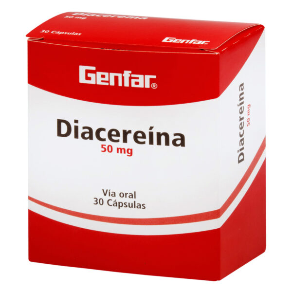 Diacereina 50 Mg 30 Capsulas Gf