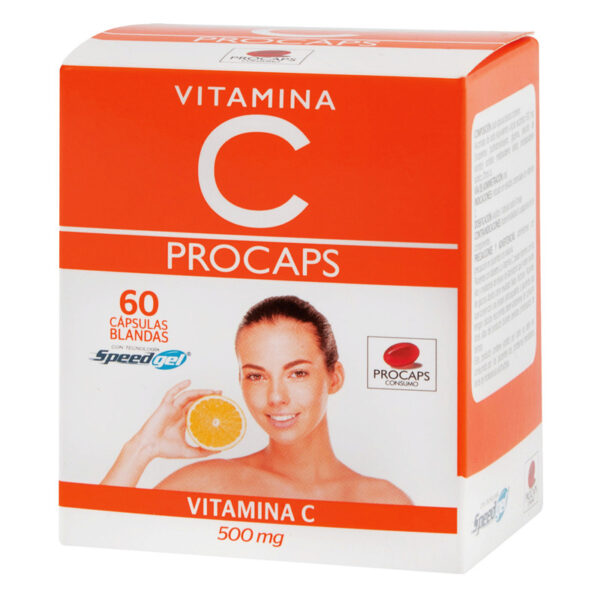 Vitamina C 500 Mg 60 Capsulas Pc