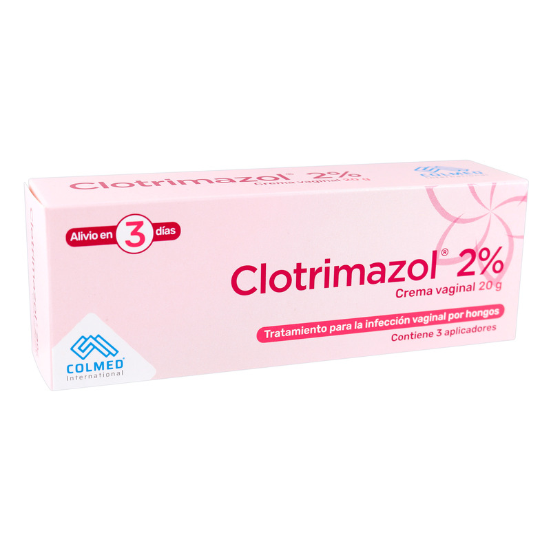 Clotrimazol 2% Crema Vaginal 20 Gr Pc