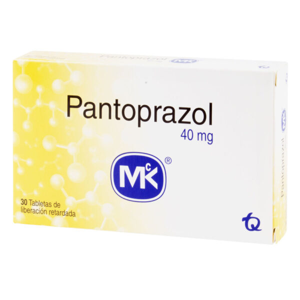 Pantoprazol 40 Mg 30 Tabletas Mk