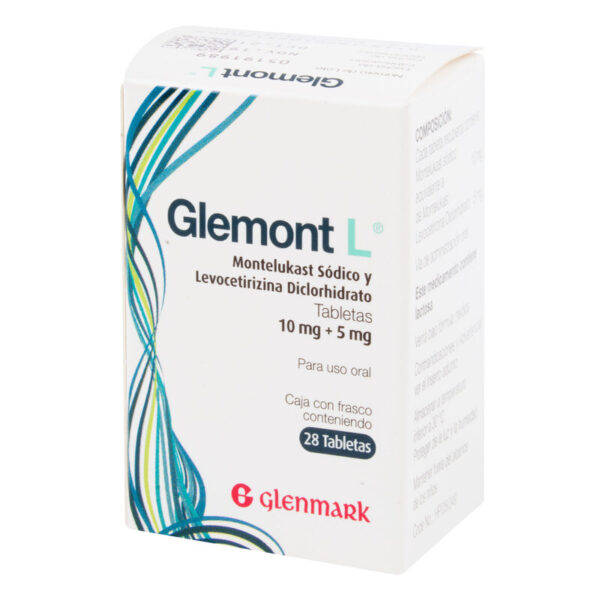 Glemont L 10mg+5mg 28 Tabletas