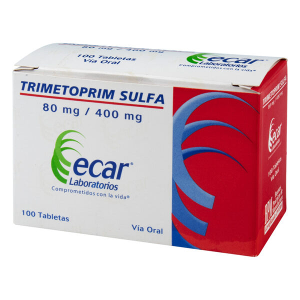 Trimetoprim Sulfa 80-400 100 Tabletas Ec