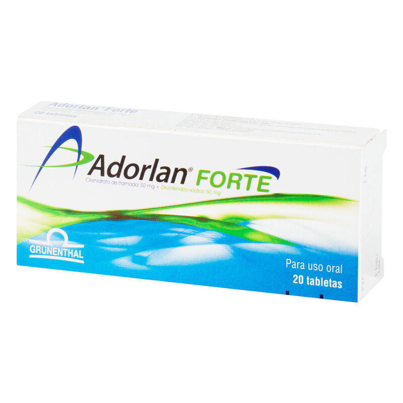 Adorlan Forte Comprimidos 20 Tabletas