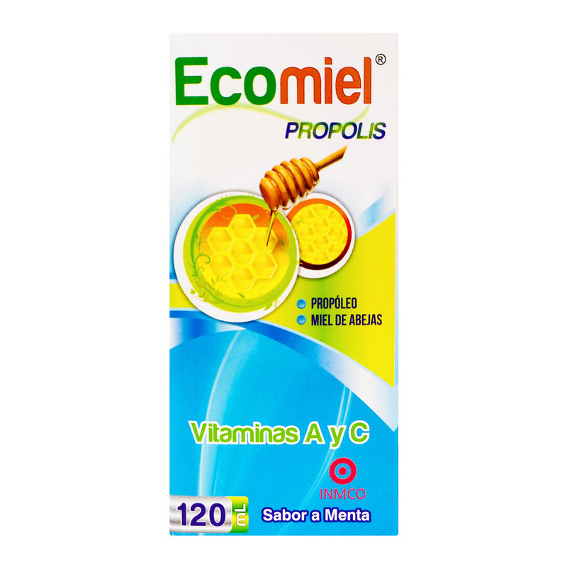 Ecomiel Propolis Sabor A Menta 120 Ml