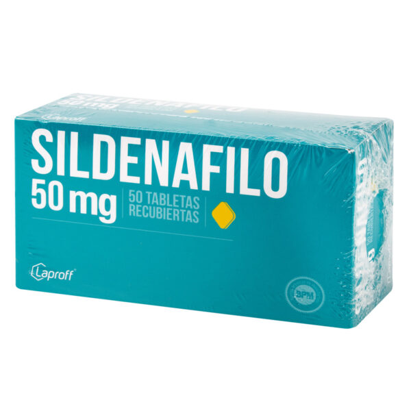 Sildenafilo 50 Mg 50 Tabletas Lp