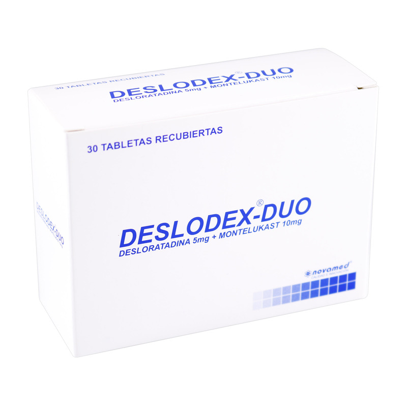 Deslodex Duo 30 Tabletas Recubiertas