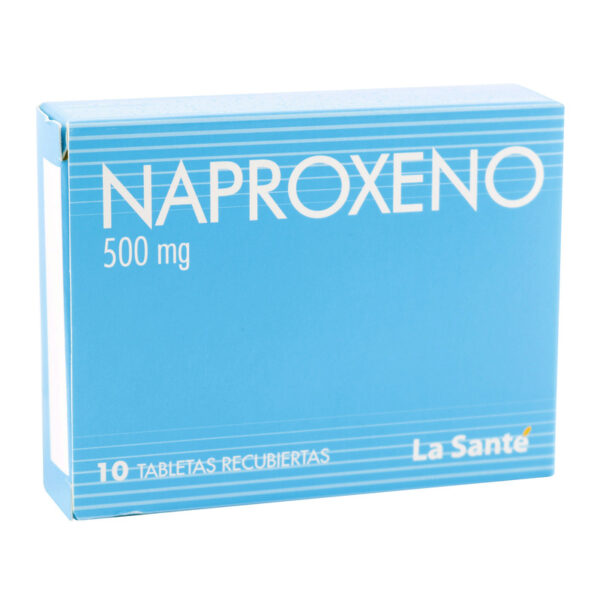 Naproxeno 500 Mg 10 Tabletas Ls