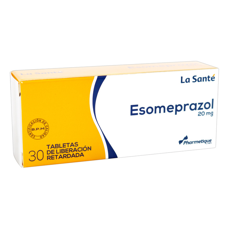 Esomeprazol 20 Mg 30 Tabletas Ls