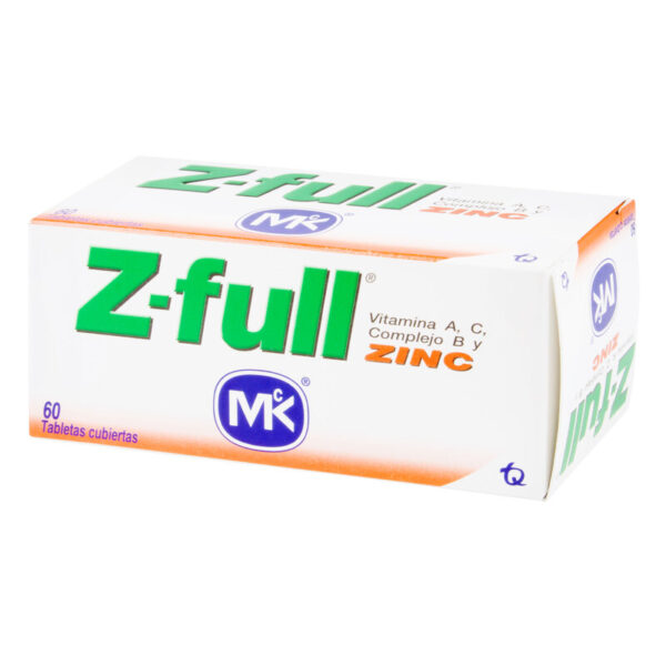 Z Full Zinc 60 Tabletas Mk