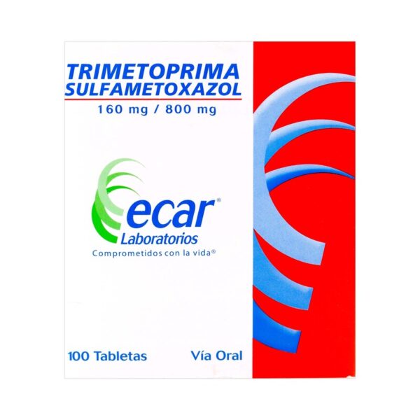 Trimetoprim Sulfa F 160/800mg 100 Tabletas Ec
