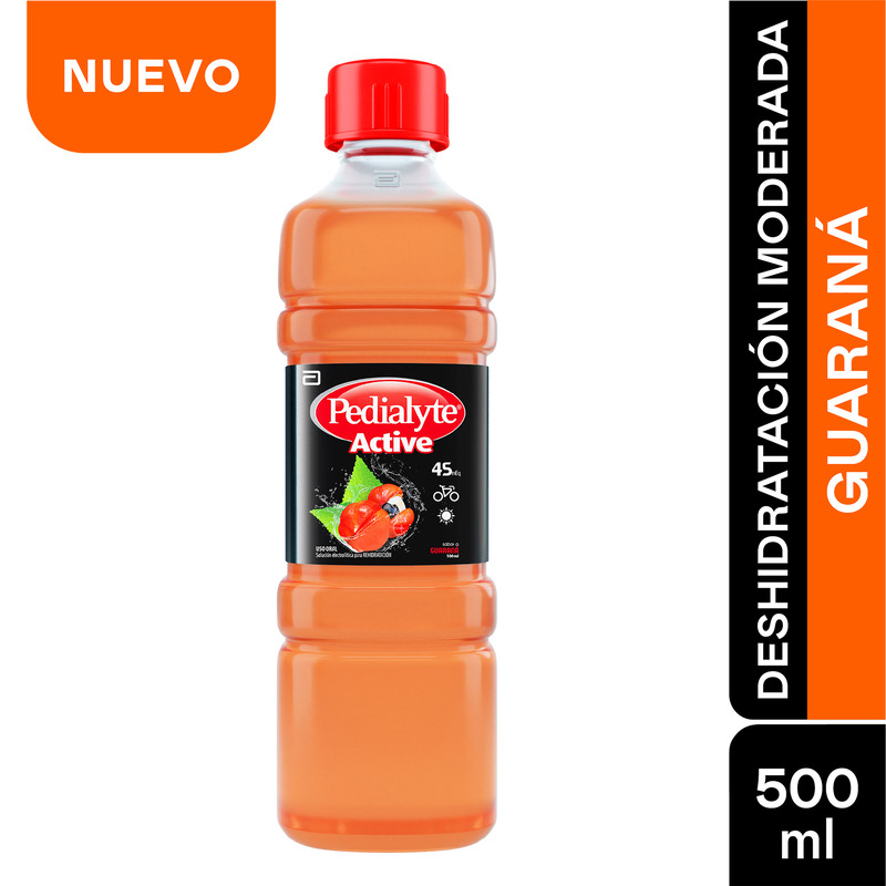 Pedialyte Con Zinc 45 Act Guarana 500 Ml