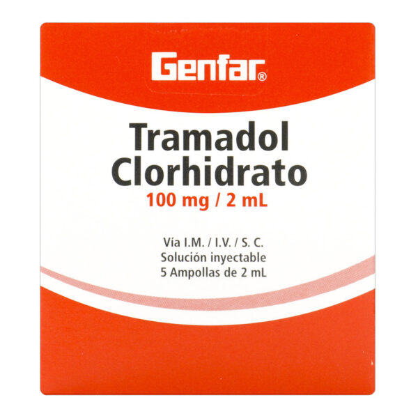 Tramadol 100mg/2ml 5 Ampollas Gf