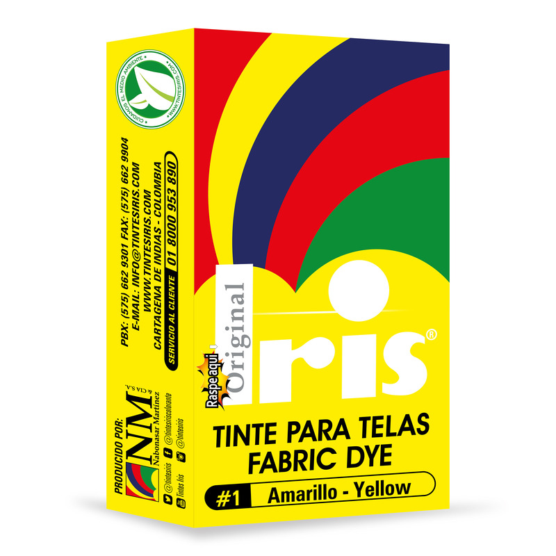 Tinte Iris 1 Amarillo 9 Gr