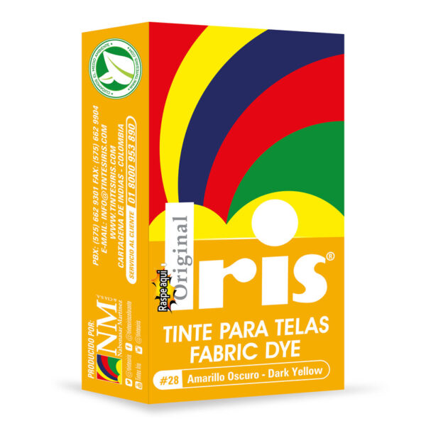 Tinte Iris 28 Amarillo Oscuro 9 Gr