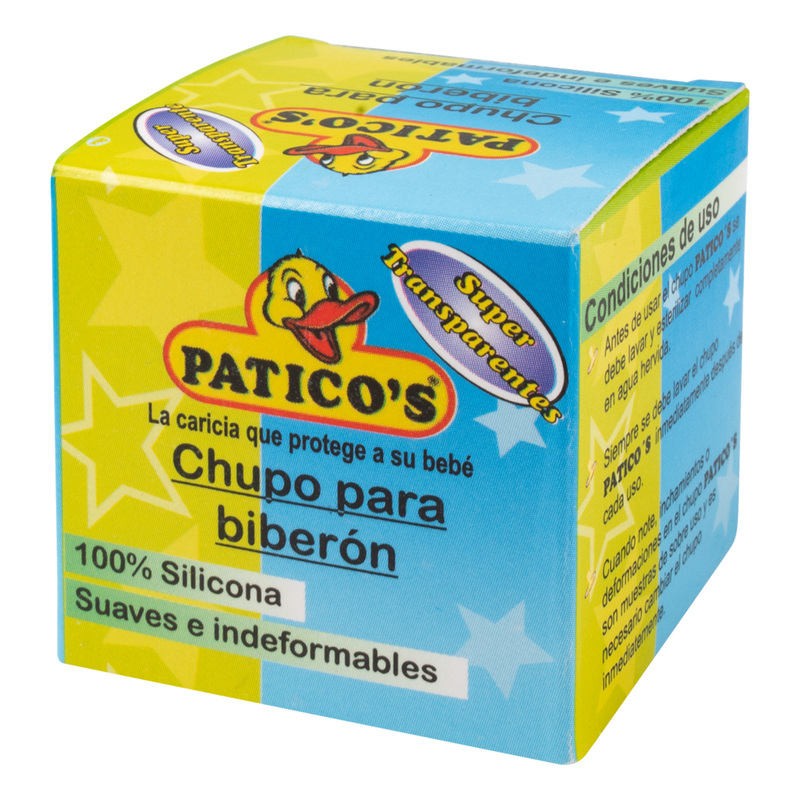 Chupo Paticos Silicona 1 Unidad