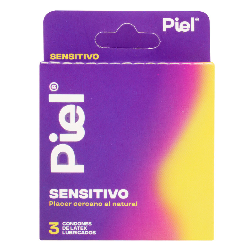 Preservativo Condon Piel Sensitivo 3 Unidades