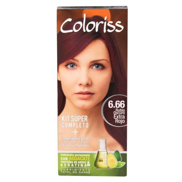 Coloris Kit 666 Rubio Oscuro.Ext.Roj.