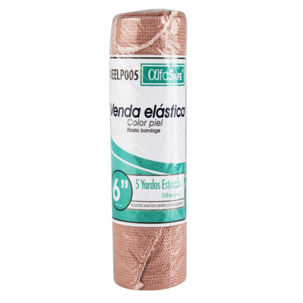 Venda Elastica Piel Alfa Safe 6x5