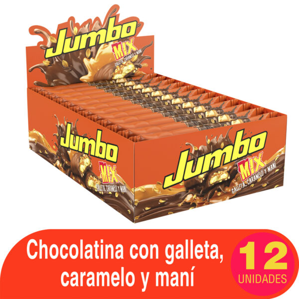 Galletas Chocolate Jumbo Mix 60 Gr 12 Und