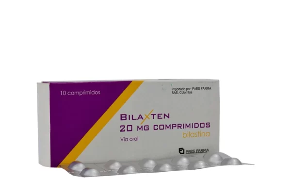 Bilaxten 20 Mg 10 Comprimidos