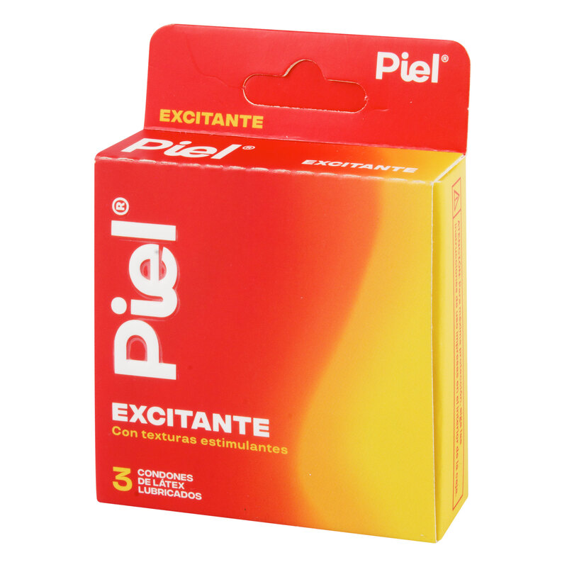 Preservativo Condon Piel Excitante 3 Unidades