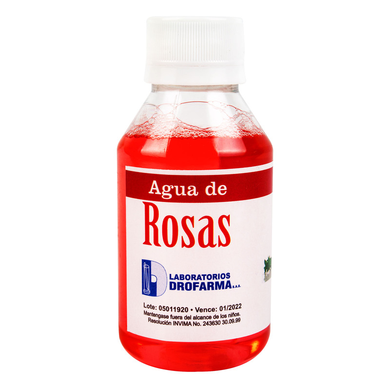 Agua De Rosas 120 Ml Drofarma