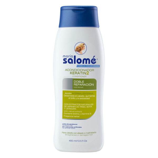 Acondicionador Maria Salome Keratina 2 Sin Sal 400ml