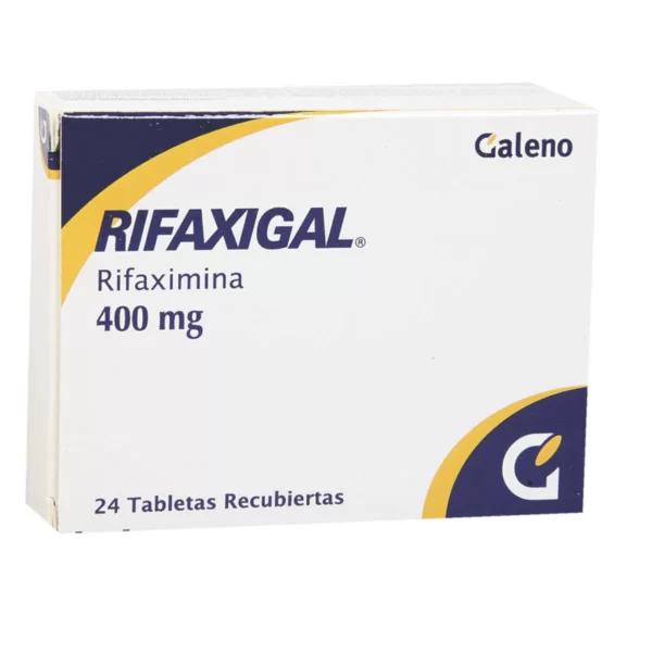 Rifaxigal 400 Mg 24 Tabletas