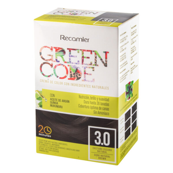 Green Code Kit 3.0 Castaño Oscuro Natural